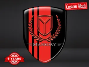 Mansory Vinilos Ventana Auto Máximo Duradero Estilo Pro Edición